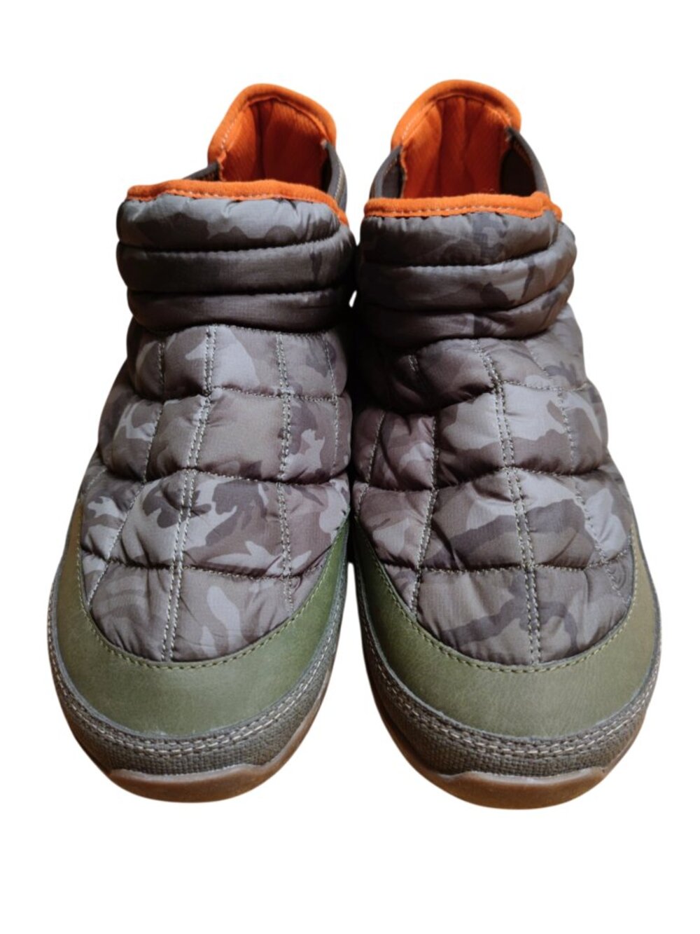 L.L. Bean Men's Mountain Classic Quilted Ankle Boots II Camo Slip-On Size 10M